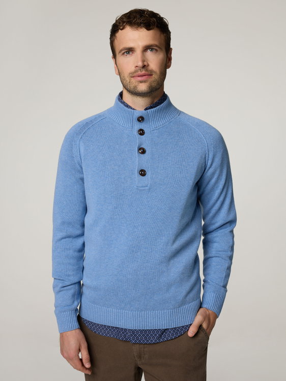 Image sur Pull en maille en Custom Fit