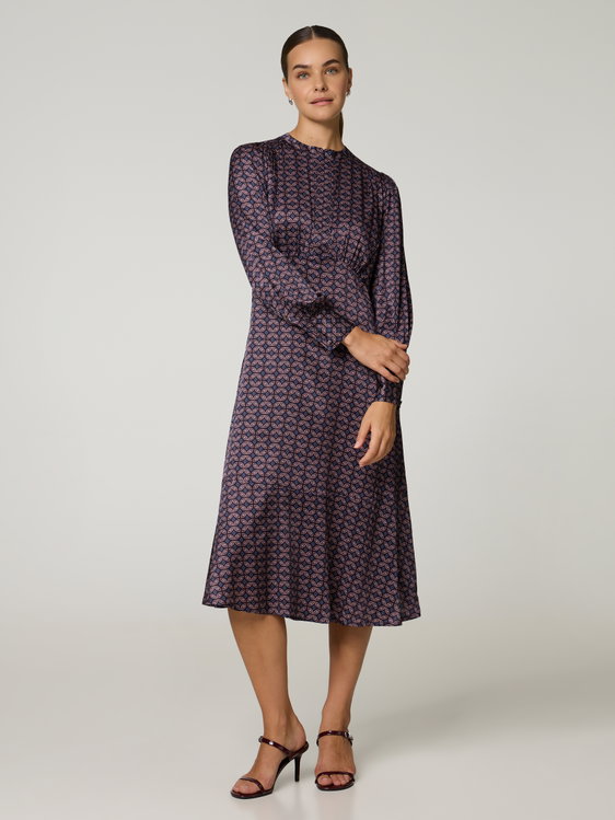 Image sur Robe midi en soie RUDYDEA