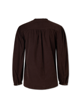 Bild von Bluse aus Cord VIOLET