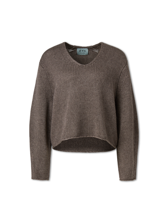 Image sur Pull en maille avec du cachemire