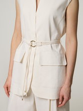 Image sur Gilet avec lin