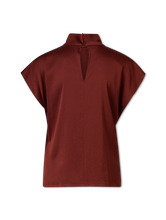 Bild von Blusenshirt aus Satin ALARIA