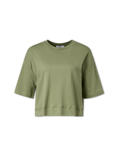 Image sur T-shirt coupe carrée