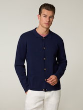 Bild von Strickjacke aus Baumwolle