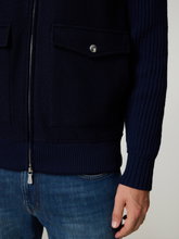 Image sur Veste en mélange de matières