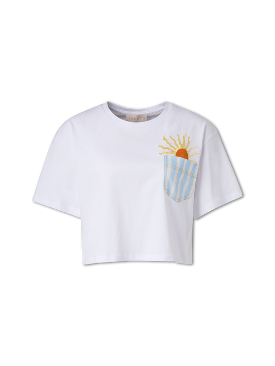 Bild von T-Shirt im Cropped Fit ELODIA