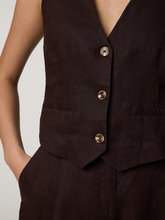 Bild von Gilet aus Leinen