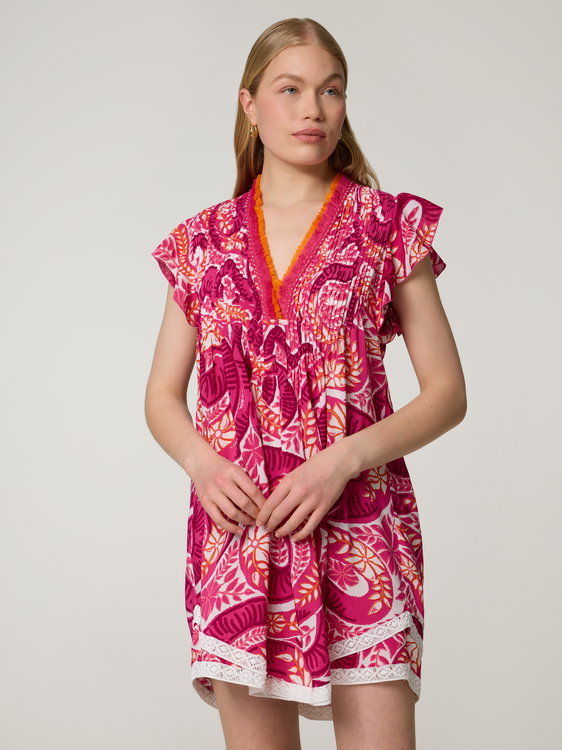 Image sur Mini-robe imprimée