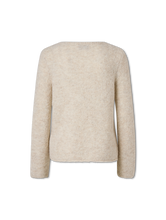 Bild von Bouclé-Pullover mit Alpakawolle