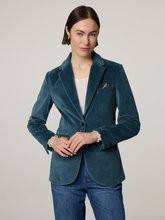 Bild von Samt Blazer mit Baumwolle
