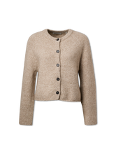 Bild von Strickjacke mit Alpaka