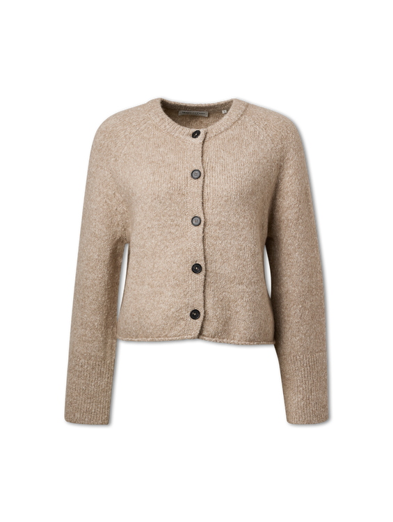 Bild von Strickjacke mit Alpaka
