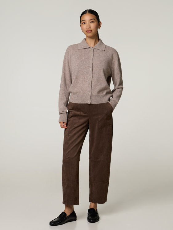 Bild von Hose aus veganem Leder OPHELIA