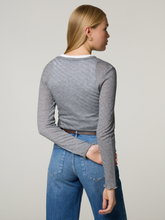 Bild von Langarmshirt mit Ajourmuster