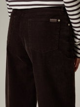 Image sur Pantalon en velours côtelé à coupe droite
