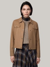 Bild von Kastenjacke mit Wolle