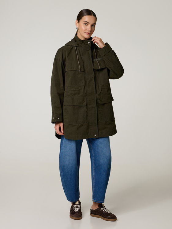 Bild von Parka aus Baumwolle