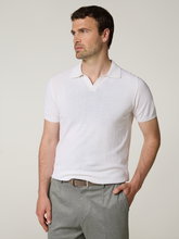 Image sur Polo en coton tricoté