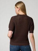 Bild von Kurzarmpullover aus Lochstrick