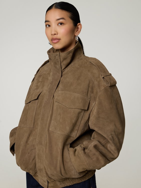 Image sur Blouson en daim
