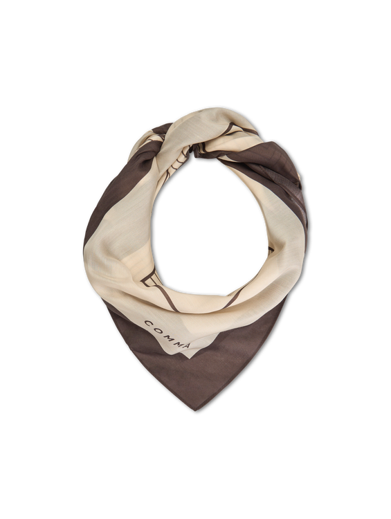 Image sur Écharpe contenant de la soie