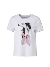 Image sur T-shirt en coton