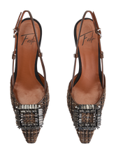 Bild von Slingpumps aus Tweed JULIEN