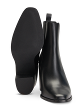 Bild von Stiefelette aus Leder