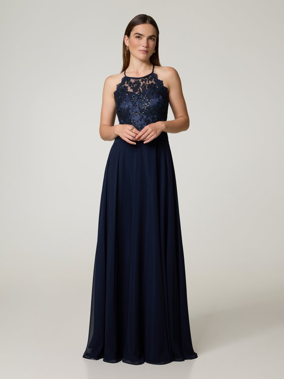 Bild von Abendkleid mit Spitze