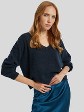 Bild von Strickpullover mit Alpaka