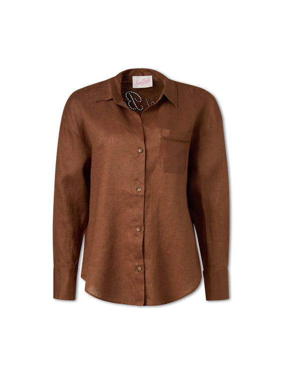 Image sur Chemisier en lin CRISTAL