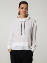 Bild von Blusenshirt im Materialmix