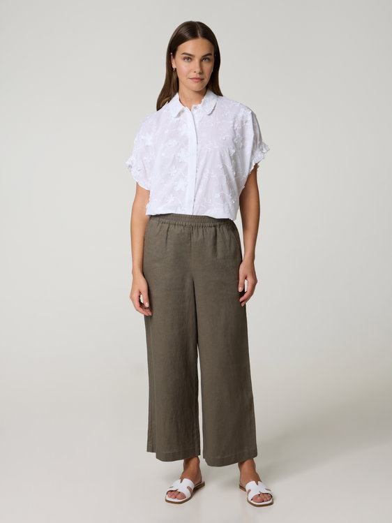 Bild von WIDE LEG HOSE ELAST CROPED