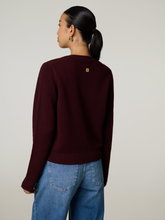 Bild von Strickjacke aus Wolle GESKI