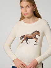 Image sur Pull en coton tricoté