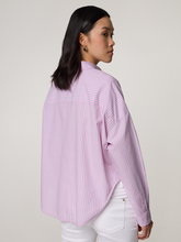 Bild von Poplinebluse mit Streifen