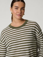 Bild von Strickshirt mit Leinen