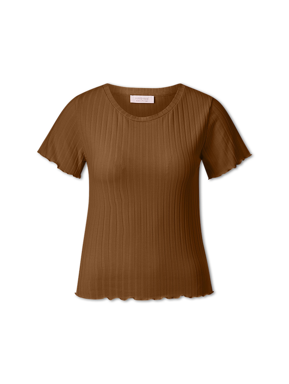Bild von T-Shirt mit Rippen