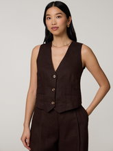 Bild von Gilet aus Leinen