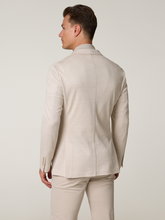 Bild von Jersey-Veston mit Leinen