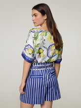 Image sur Blouse imprimée