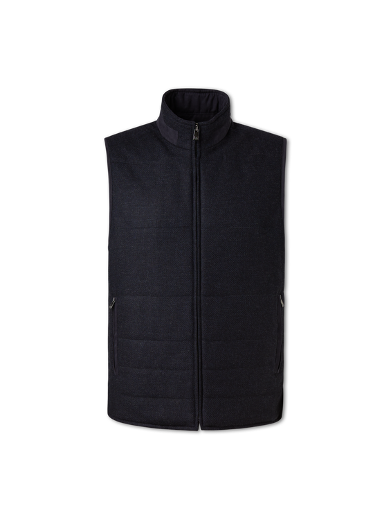 Bild von Reversible Gilet aus Woll-Mix