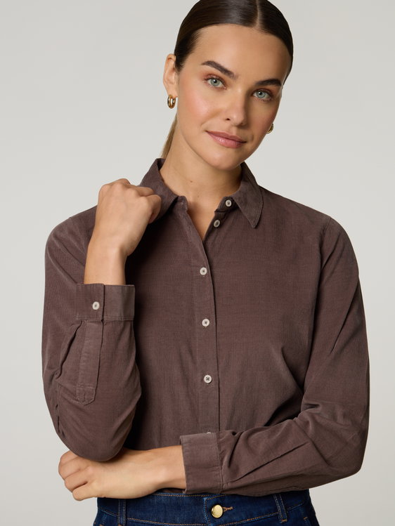 Bild von Hemdbluse aus Feincord