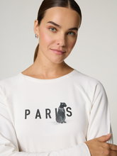 Image sur T-shirt à manches longues avec imprimé
