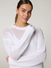 Bild von Pullover mit Lochstickerei