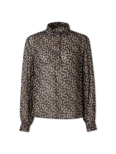 Bild von Bluse mit Stehkragen
