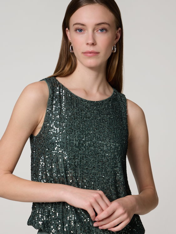 Bild von Top mit Pailletten