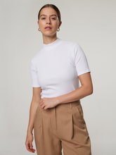Image sur T-shirt avec côtes