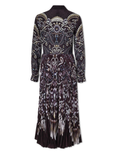 Image sur Robe mi-longue plissée TOSCA