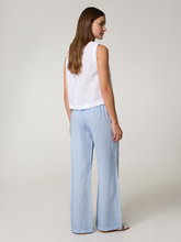 Bild von Leinenhose mit weitem Bein